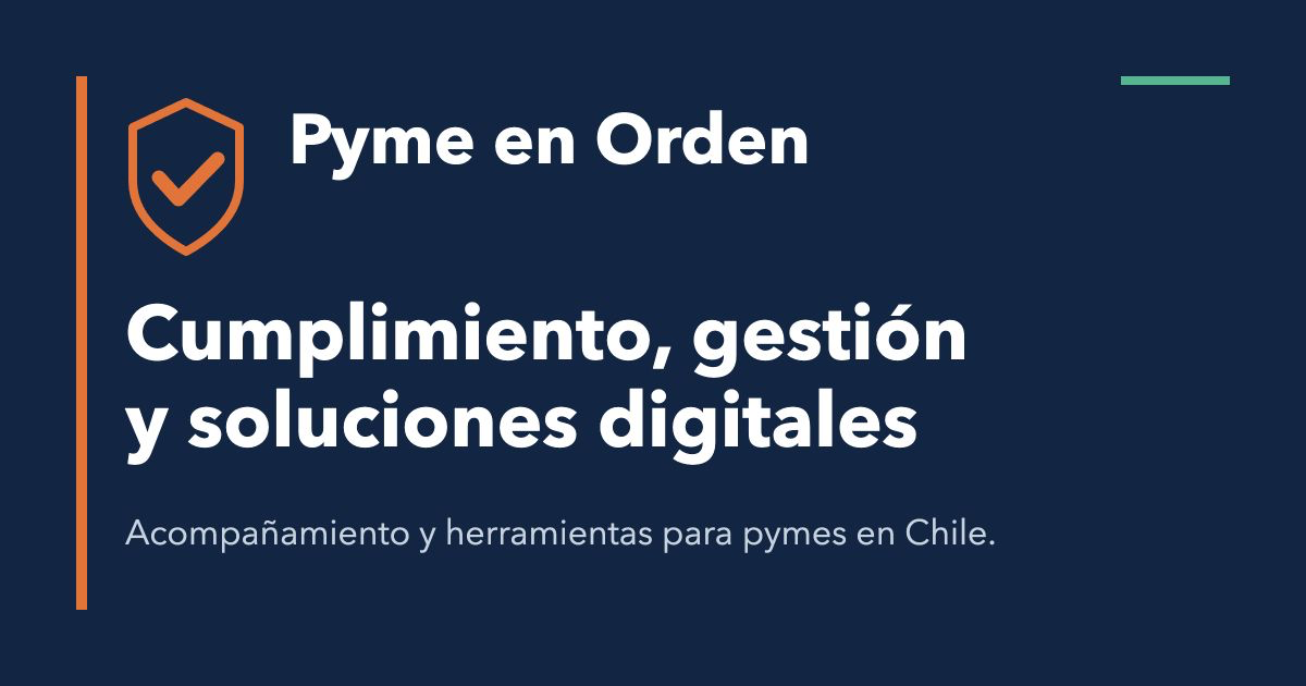 Pyme en Orden